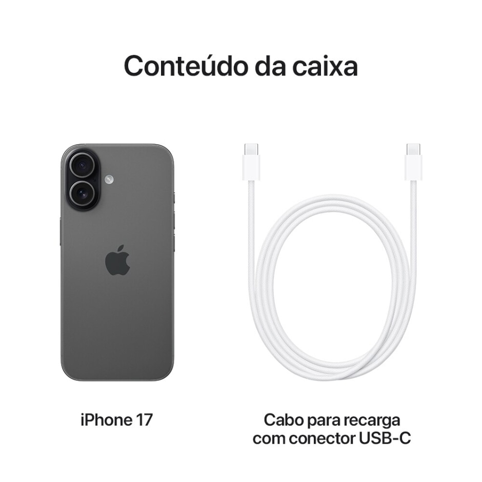 iPhone 17 Preto - detalhe 8
